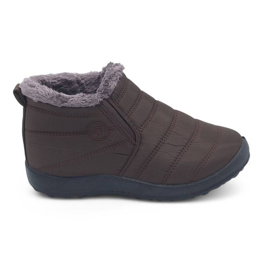 TTP Women Pull On Polar Ankle Boots With Fur Lining M351