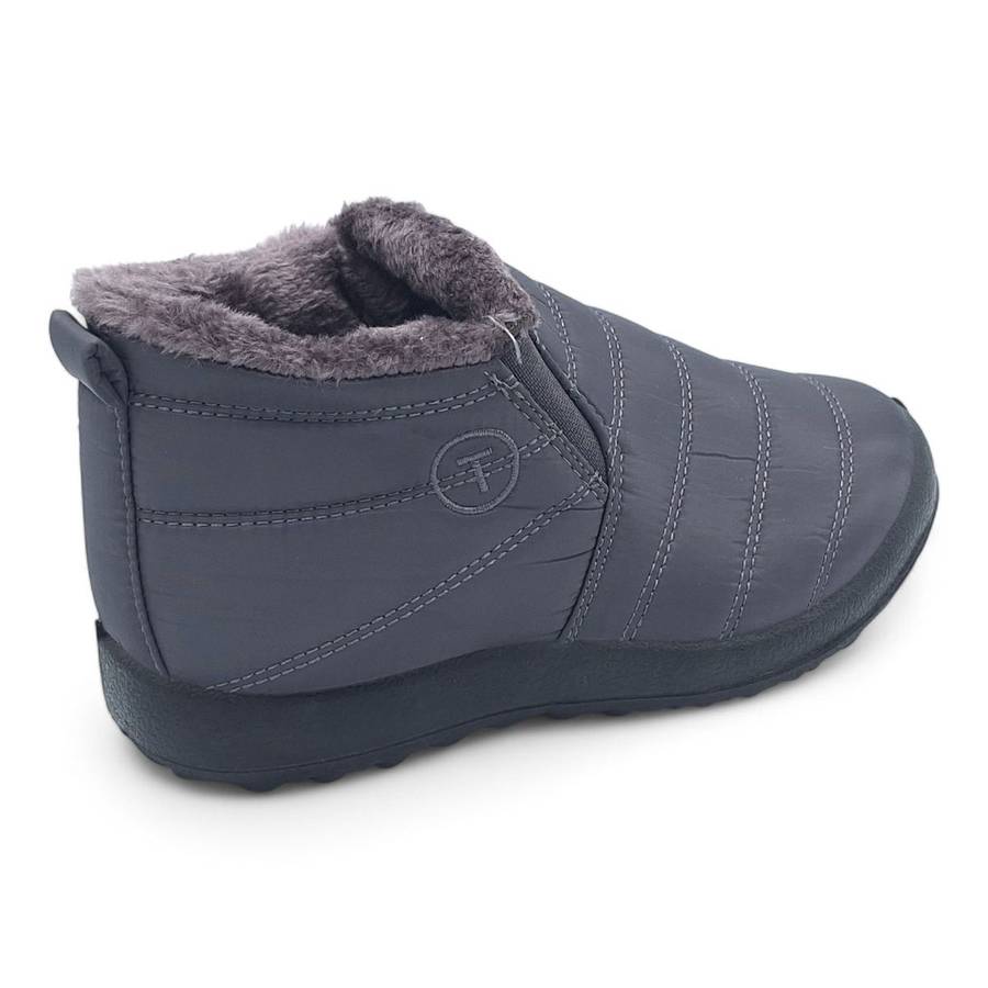 TTP Women Pull On Polar Ankle Boots With Fur Lining M351