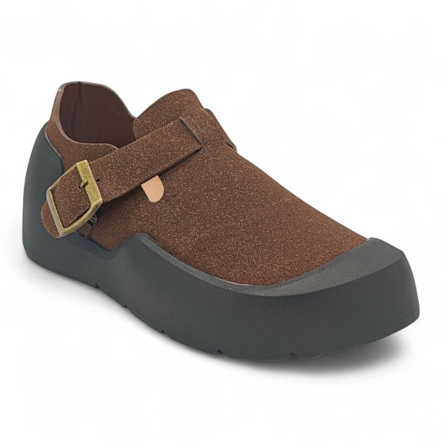 TTP Platform Mary Jane Chunky Lug Sole BKHT01