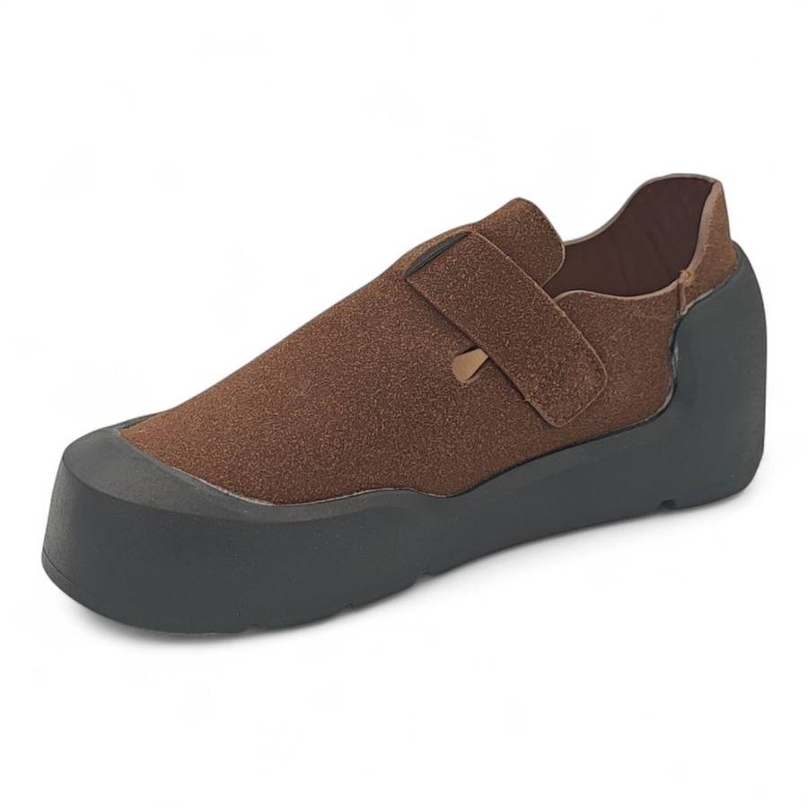 TTP Platform Mary Jane Chunky Lug Sole BKHT01
