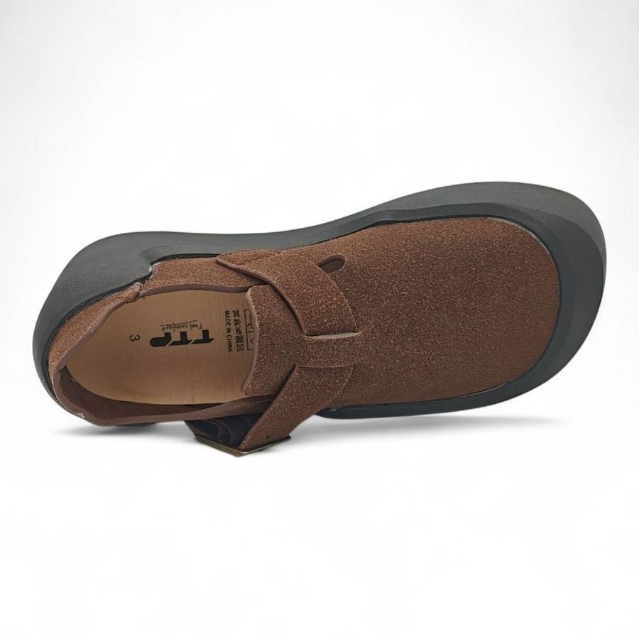 TTP Platform Mary Jane Chunky Lug Sole BKHT01
