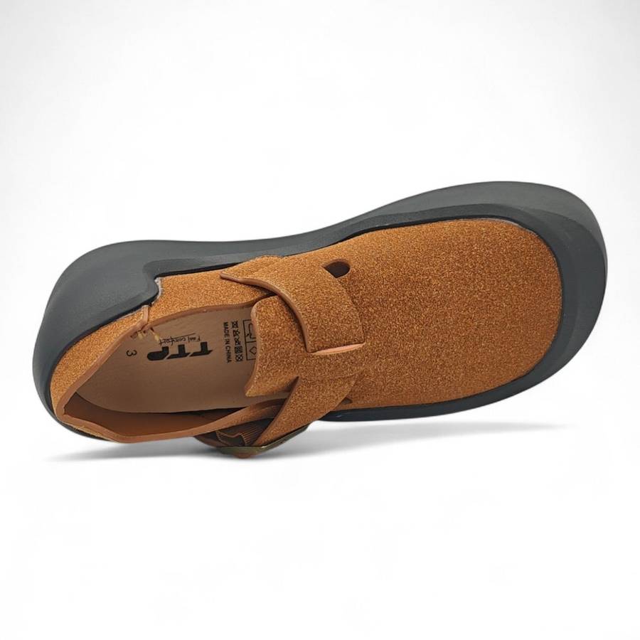 TTP Platform Mary Jane Chunky Lug Sole BKHT01