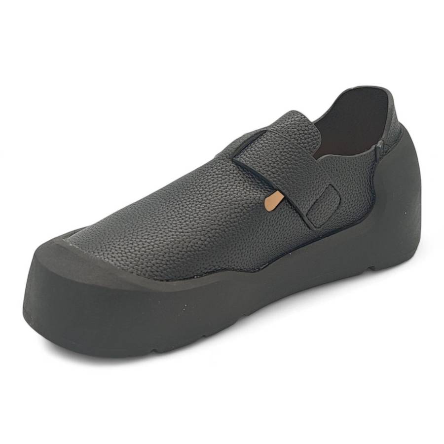 TTP Platform Terra Textured Mary Jane BKHT02