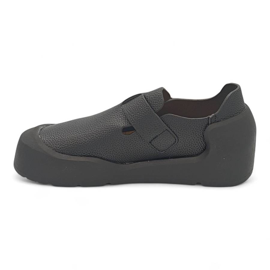 TTP Platform Terra Textured Mary Jane BKHT02