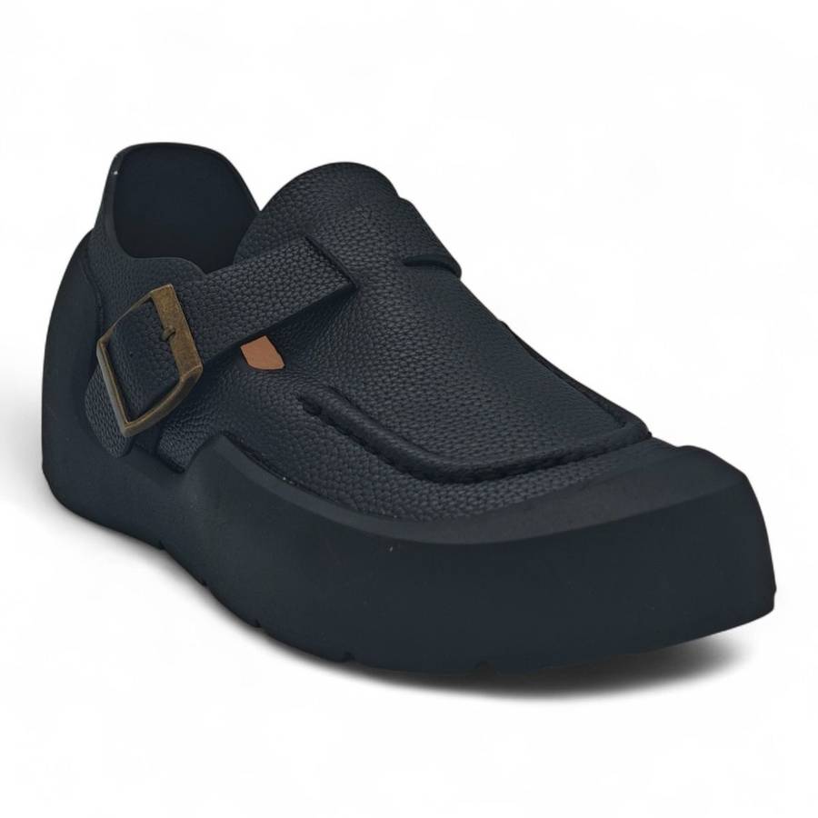 TTP Women's Moccasin-Styled Mary Jane Platform Casual Shoe BKHT03