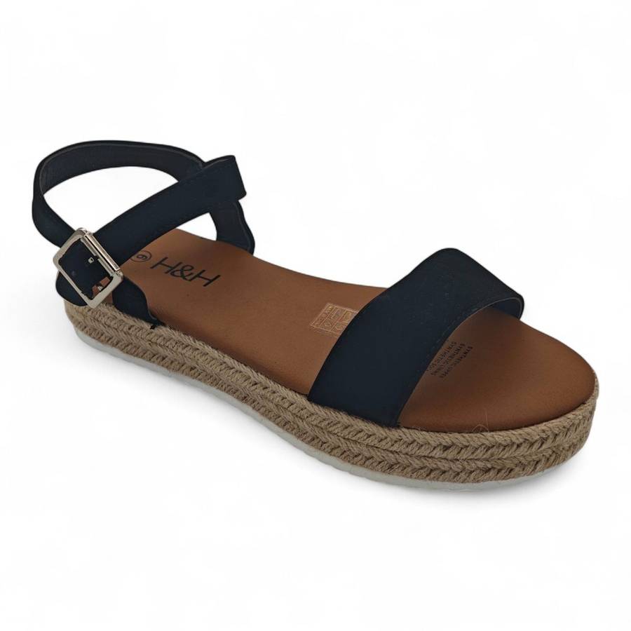 Women's PU Platform Espadrille Sandal CY21711