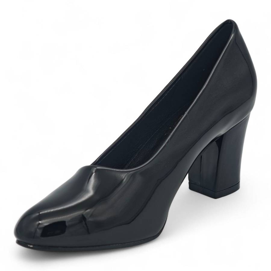TTP Classic Block Heel Pump HTG-08