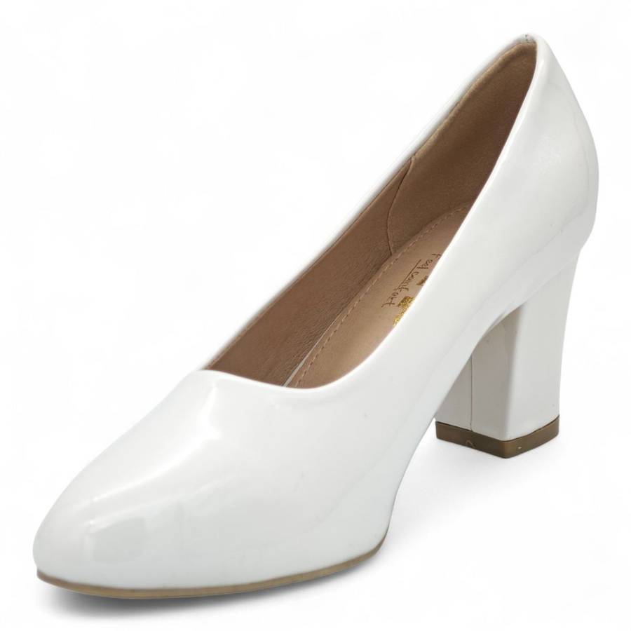 TTP Classic Block Heel Pump HTG-08