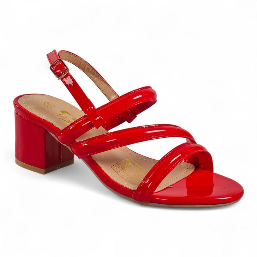 TTP Strappy Block-Heel Sandal JSF139