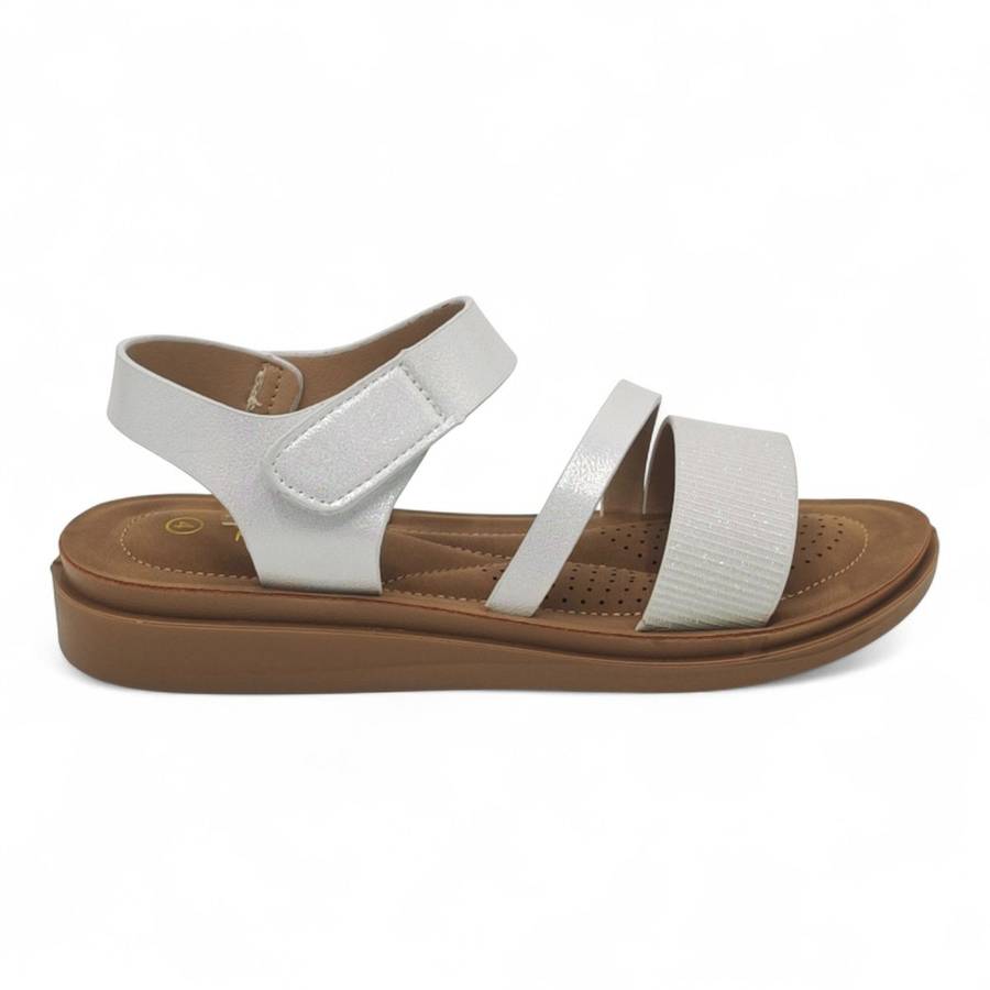 TTP Women's Sandals with Embellished Strap