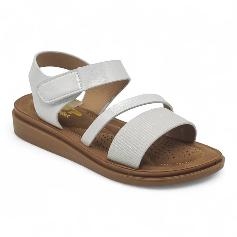 TTP Women's Sandals with Embellished Strap