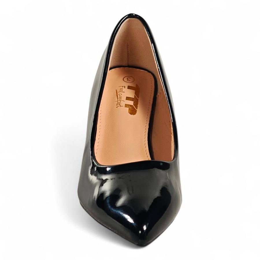 TTP Luminous Pointed Toe Block Heel JSF138