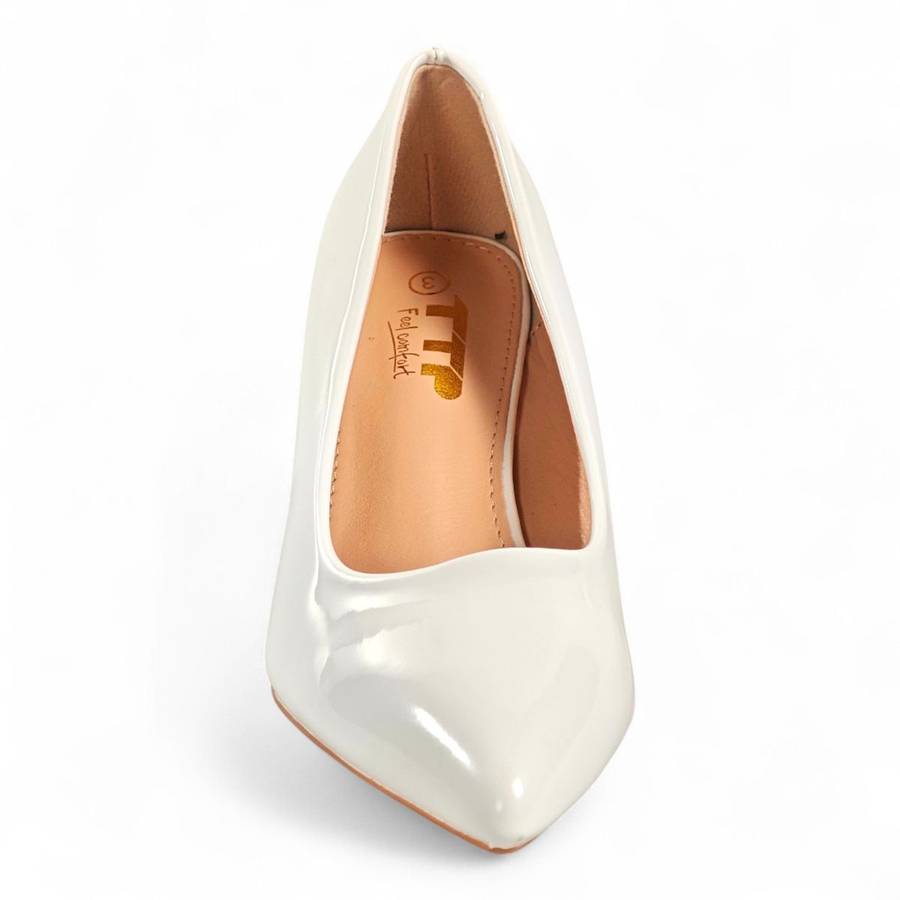 TTP Luminous Pointed Toe Block Heel JSF138