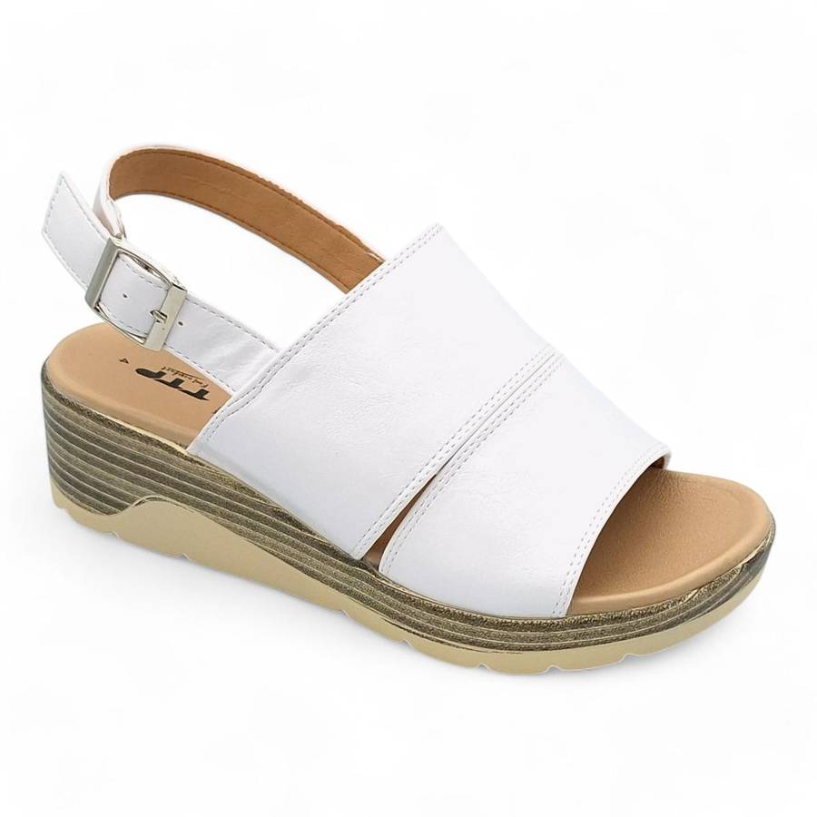 TTP Women Platform Wedge Heel Slingback Sandals