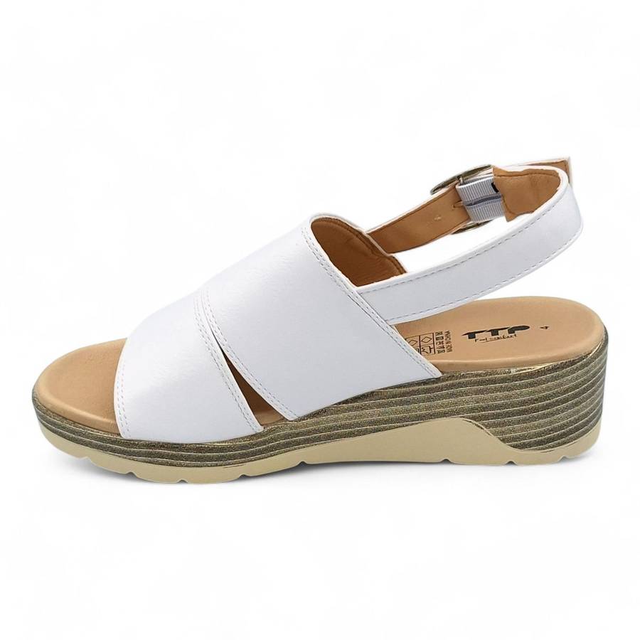 TTP Women Platform Wedge Heel Slingback Sandals