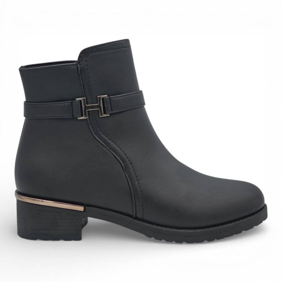 TTP Women's Round Toe Ankle Boot MC0006