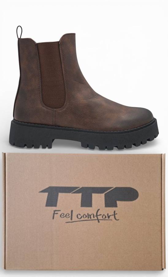 TTP Women's Platform Chelsea Ankle Boot MC0009