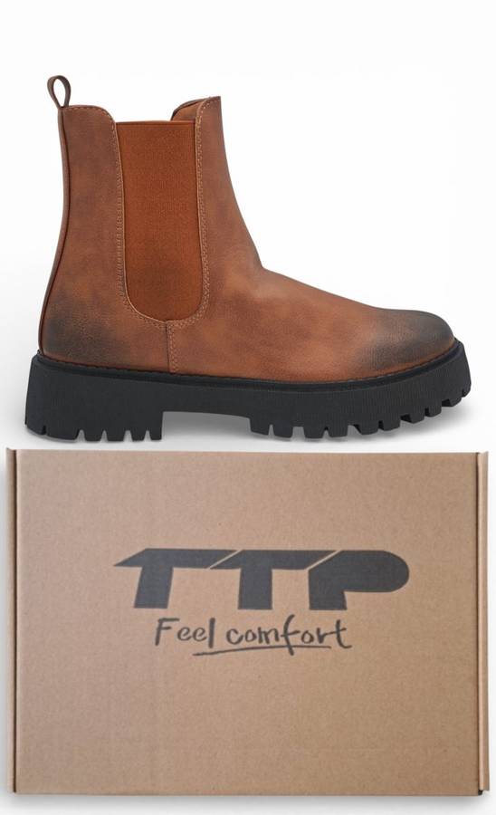 TTP Women's Platform Chelsea Ankle Boot MC0009
