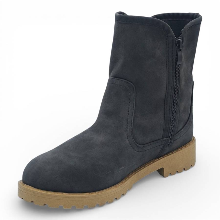TTP Women's Ankle Boot with Side Zipper MC501