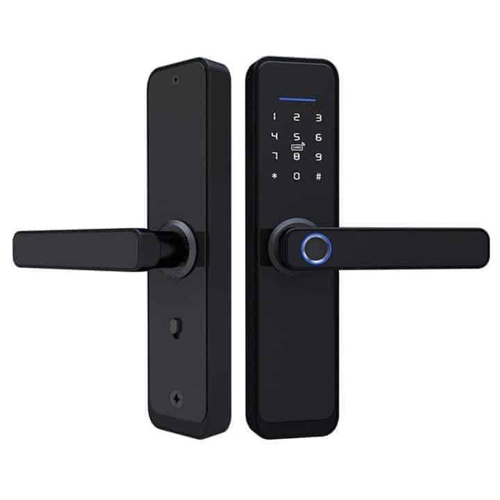 Smart Door Lock, X2 Fingerprint, Card, Key, Code | WiFi Tuya Smart Life