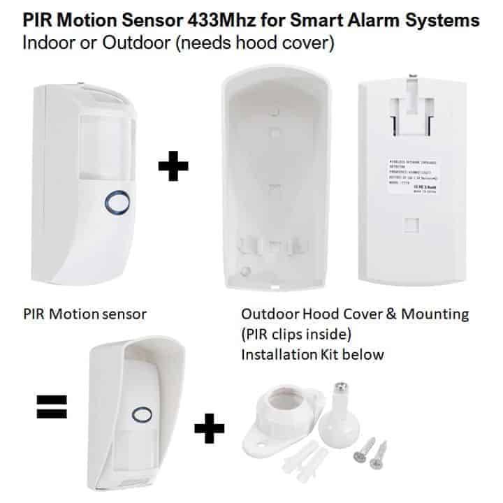 Smart PIR Motion Detector | Outdoor | WiFi Tuya Smart Life