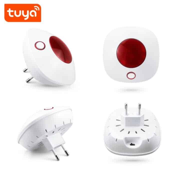 Smart Security Alarm Hub | Strobe & Siren | WiFi & 433Mhz | Tuya Smart Life