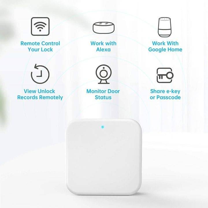 Smart Lock Wi-Fi Gateway G2 Hub with TT Lock App | WiFi Tuya Smart Life
