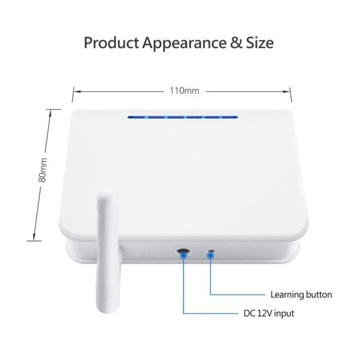 433Mhz Repeater | Range Extender for Security Alarm Panel Sensors