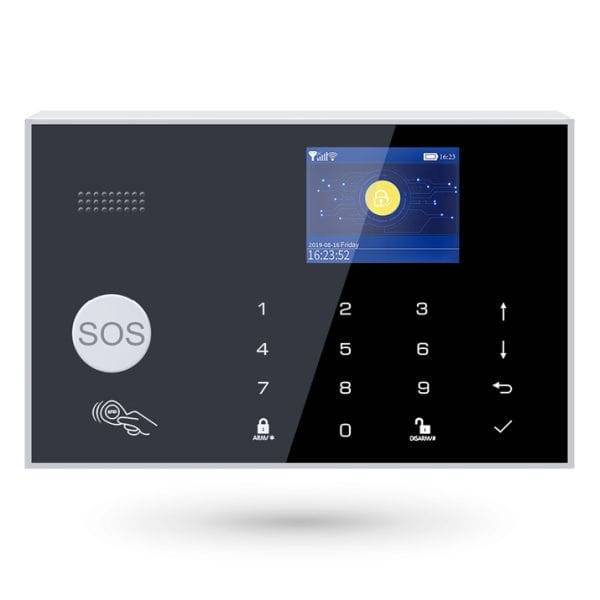 Smart Security Alarm Panel Kit | WiFi, 4G Cell Network & 433Mhz | Tuya Smart Life