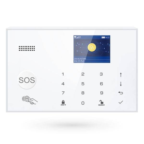 Smart Security Alarm Panel Kit | WiFi, 4G Cell Network & 433Mhz | Tuya Smart Life