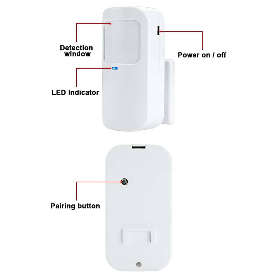 Smart PIR Motion Detector | Indoor 433MHz | Smart Alarm Expansion
