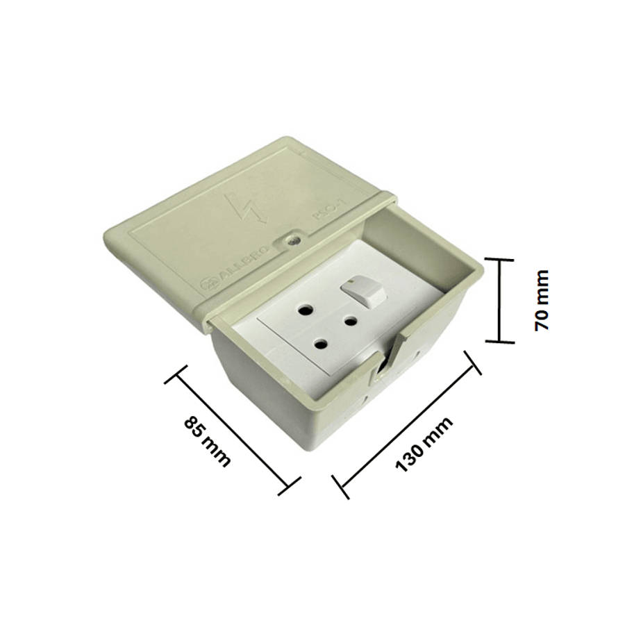 Smart Switch Outdoor IP65 Waterproof 16A SA 1 Socket | WiFi Tuya Smart Life