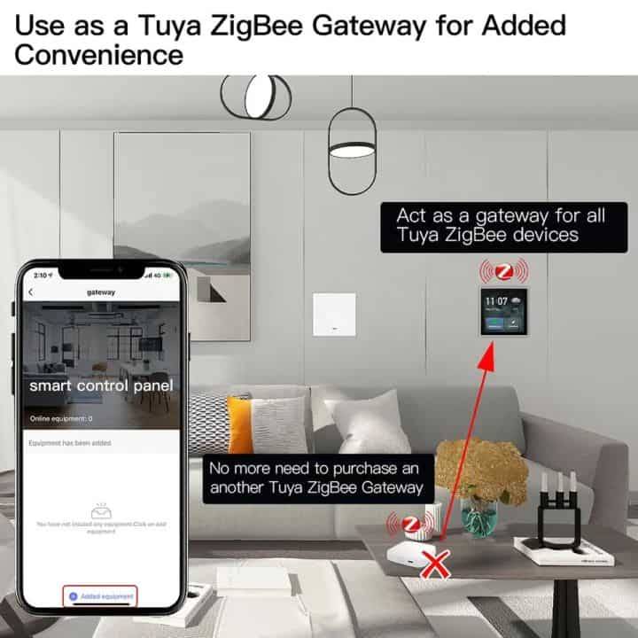 Tuya Intelligent Touch Screen Control Panel