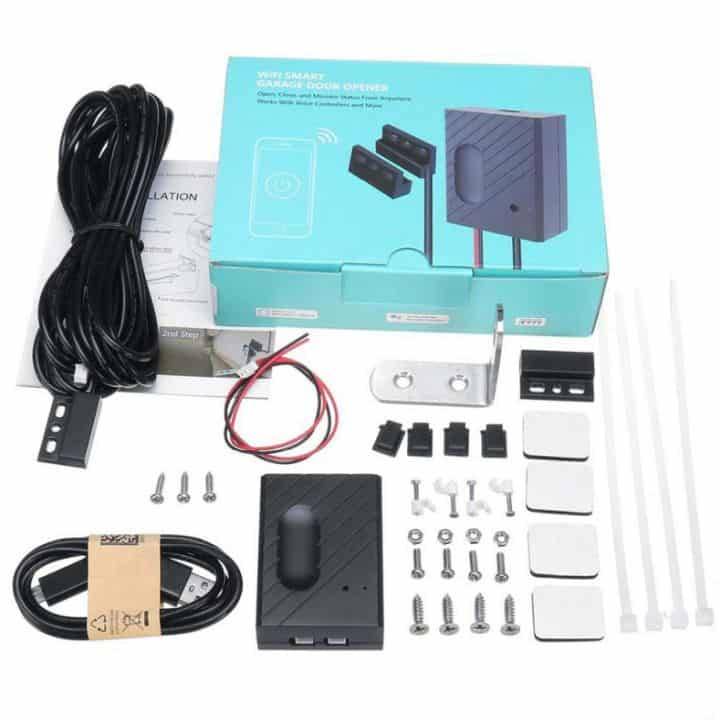 Tuya Smart Gate Garage Door Opener Switch | Full Kit 5V USB | WiFi Tuya Smart Life