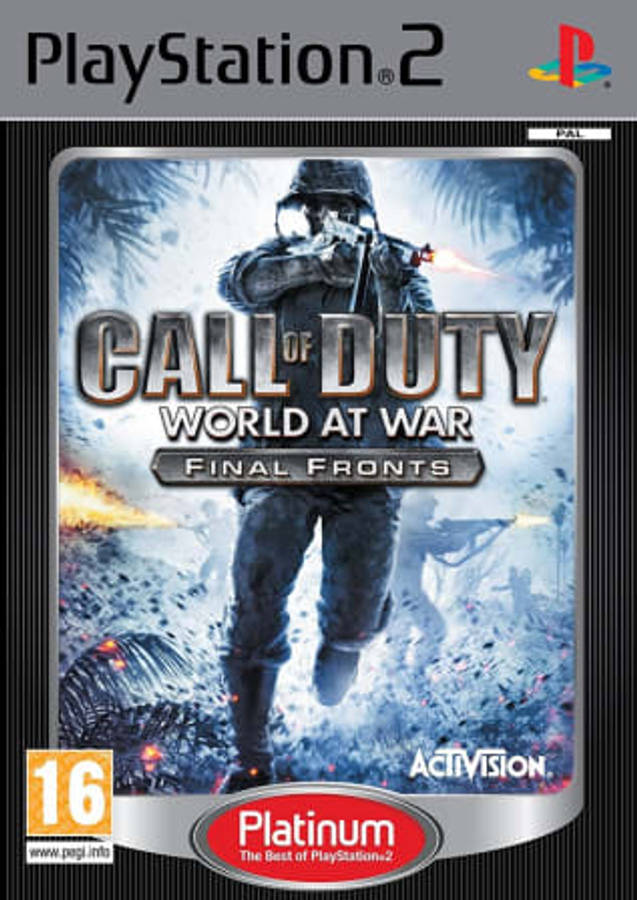 Call Of Duty World At War Final Fronts PS2 Platinum -Playd