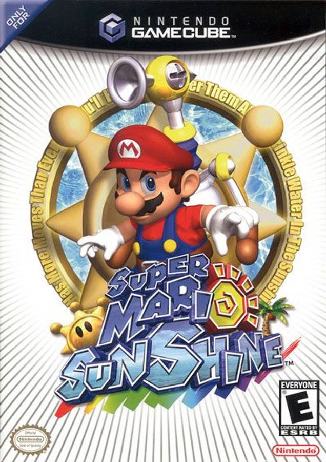 Super Mario Sunshine Gamecube Playd