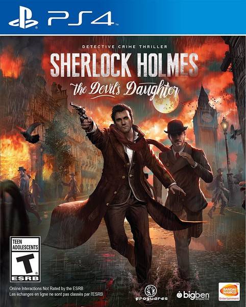 Sherlock Holmes The Devils Daughter PS4 Playd