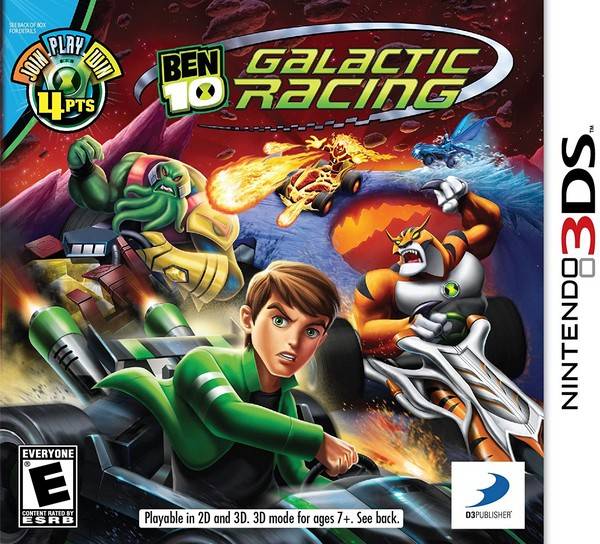 Ben 10 Galactic Racing 3DS Playd