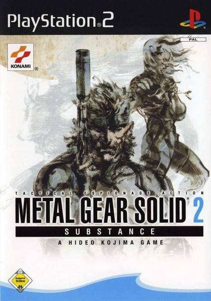 Metal Gear Solid 2 Substance PS2 Playd