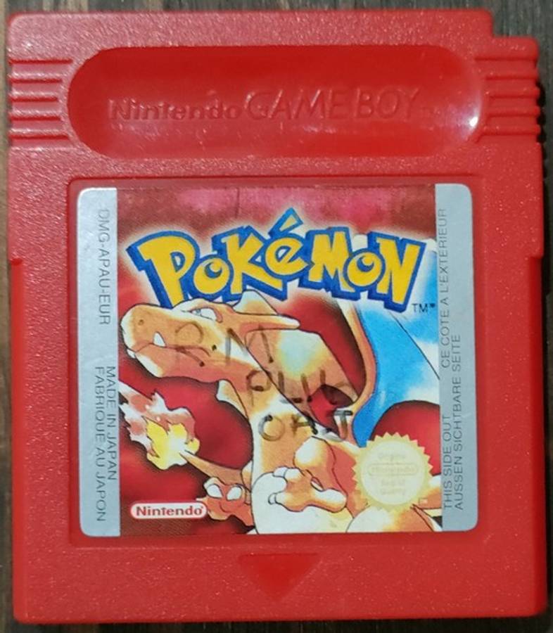Pokemon Red Gameboy Playd