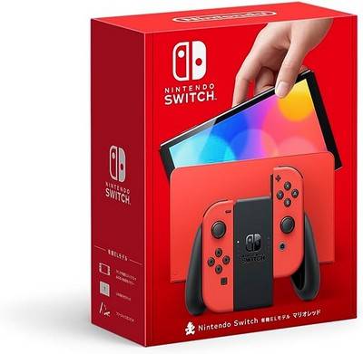 Nintendo Switch OLED Model Mario Red Edition New8