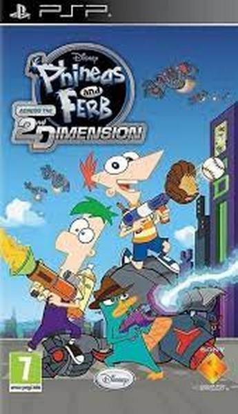 Phineas And ferb Across The 2nd Dimension PSP