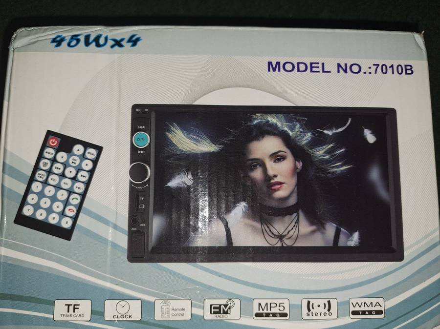Car Mp5 Player 7inch TFT Touch Screen With TF Card Slot With UsB 2.0 Port
