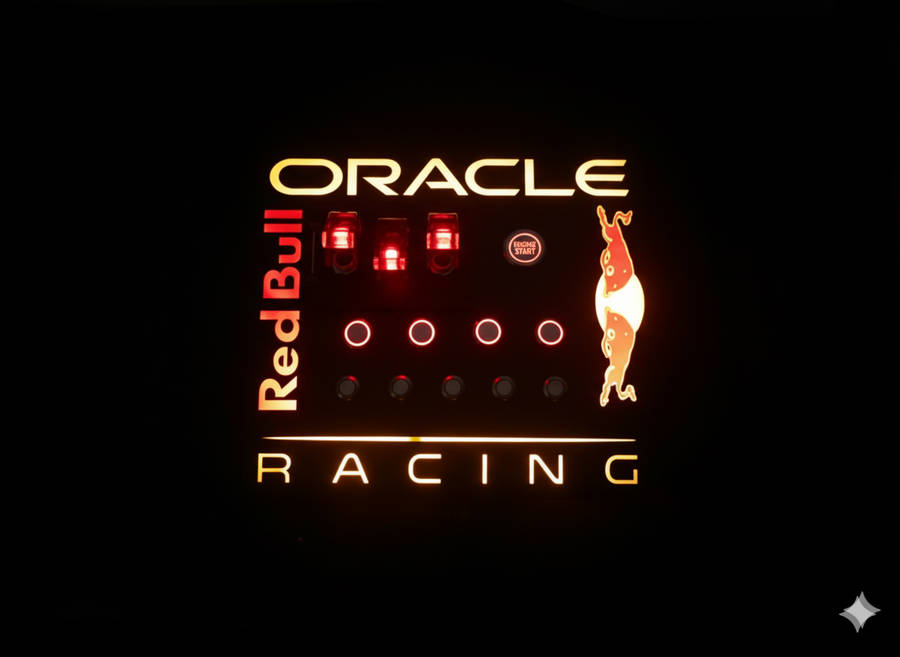 Red Bull Sim Racing Button Box | Light-Up Edition