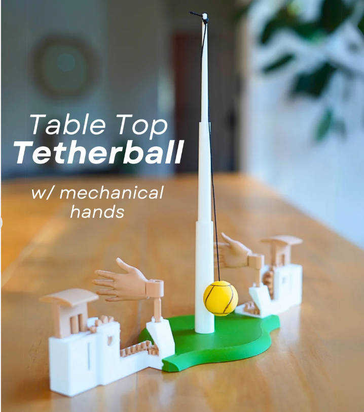 Table Top Tetherball  Fully Functional Desktop Game
