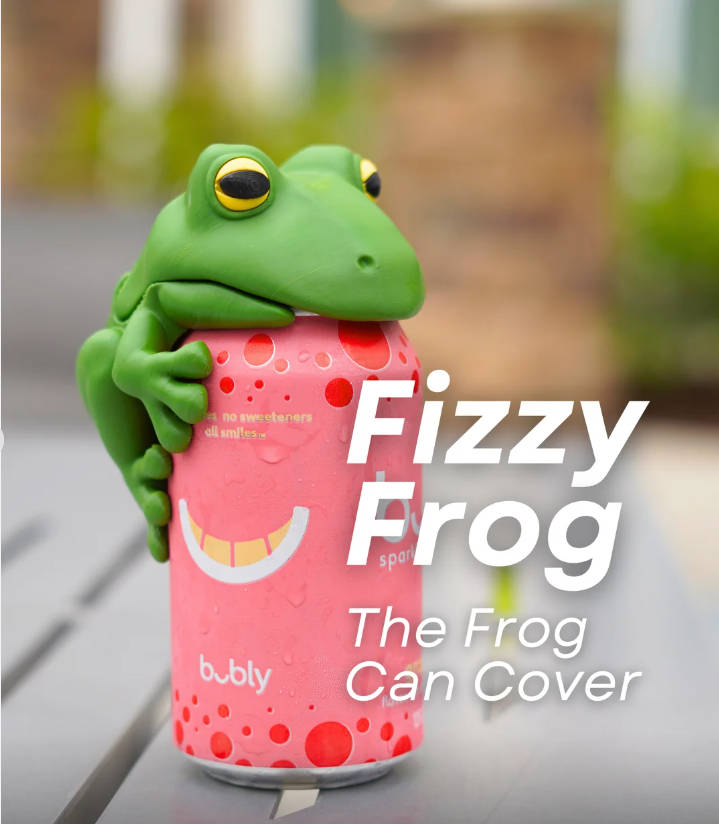 Fizzy Frog - Frog Can Cover