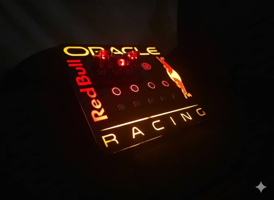 Red Bull Sim Racing Button Box | Light-Up Edition