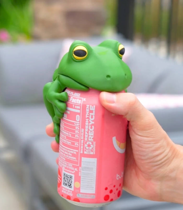 Fizzy Frog - Frog Can Cover