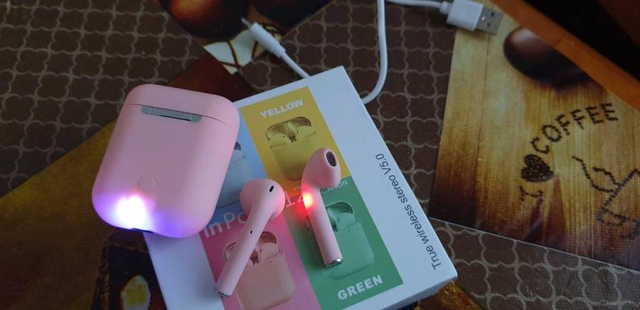 INPODS 12 Simple True Wireless Stereo V5.0 (Pink,Yellow&Blue)