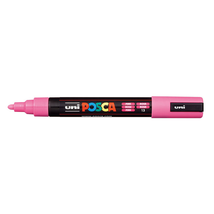 POSCA PC-5M medium water-based paint marker in pink